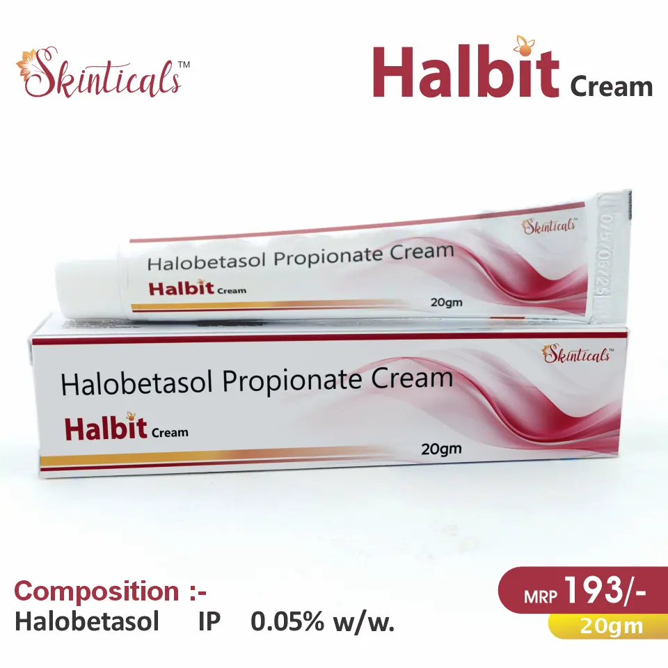 Halobetasol 0.05% Cream | Topical Corticosteroid | Best price for PCD Pharma Franchise in Ahmedabad